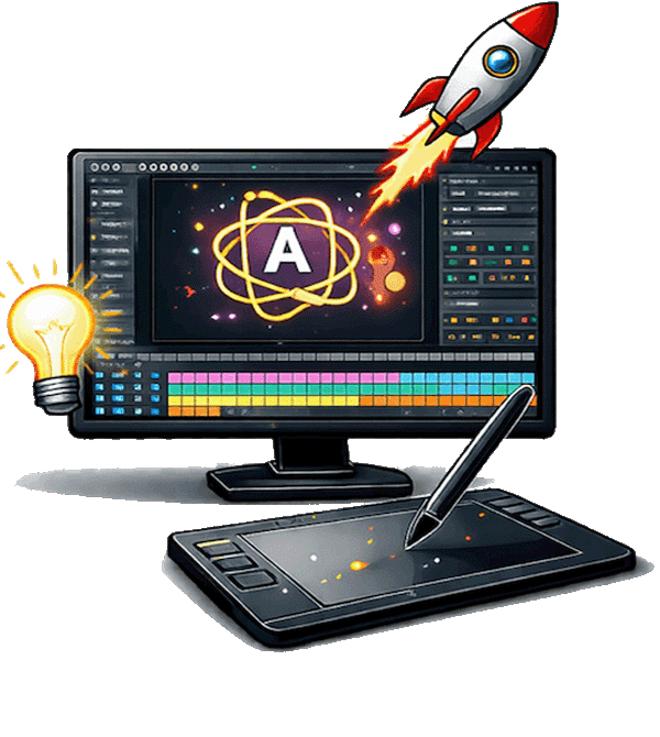 Graphic design services')